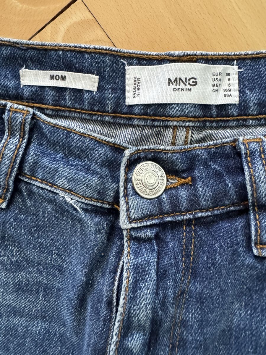 Mango Jeans: Mango Denim Mom Jeans blue size 38 good condition – Usato da Bern venduto da kac_f6fr 2