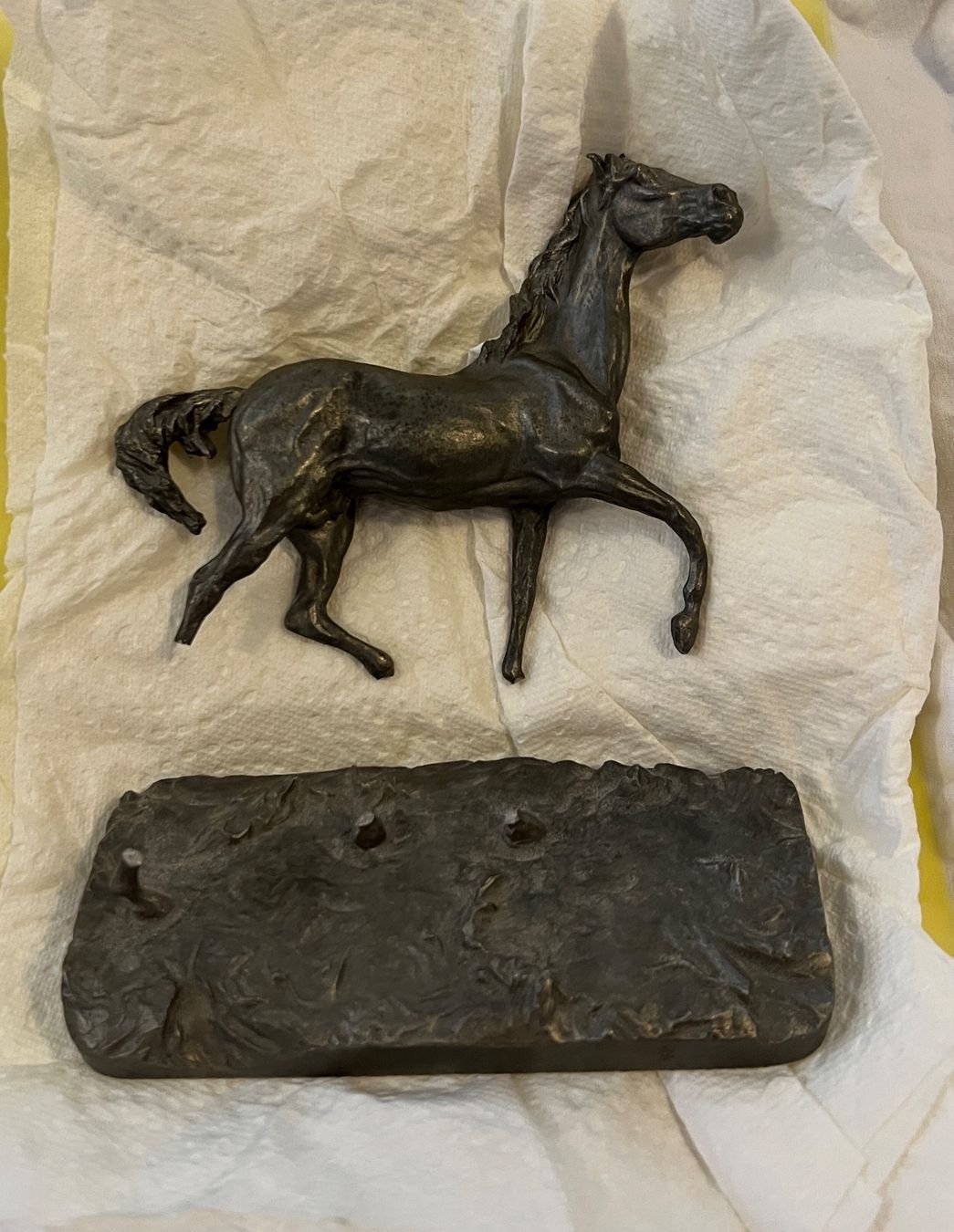 Sculture & Statue: Zinnpferd von Bossert, Basel, defekt – Difettoso da Iragna venduto da Flips03