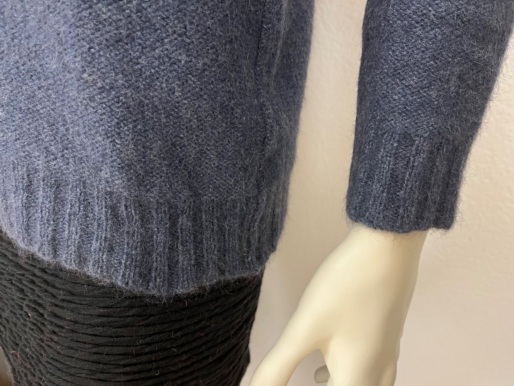 Maglioni & Felpe: Possum Rollkragenpullover denim L – Nuovo e nell'imballaggio originale da Zollikofen venduto da marys-choice 1