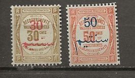 Maroc Taxe 1912 *