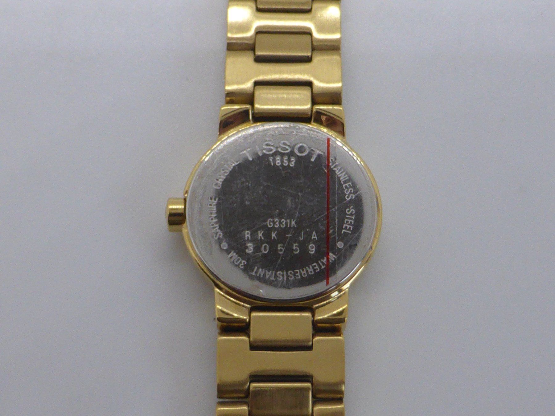 Tissot Orologi: Tissot montre dame plaquée référence G331K 30559 – Usato da Porrentruy venduto da Tic-Time 6