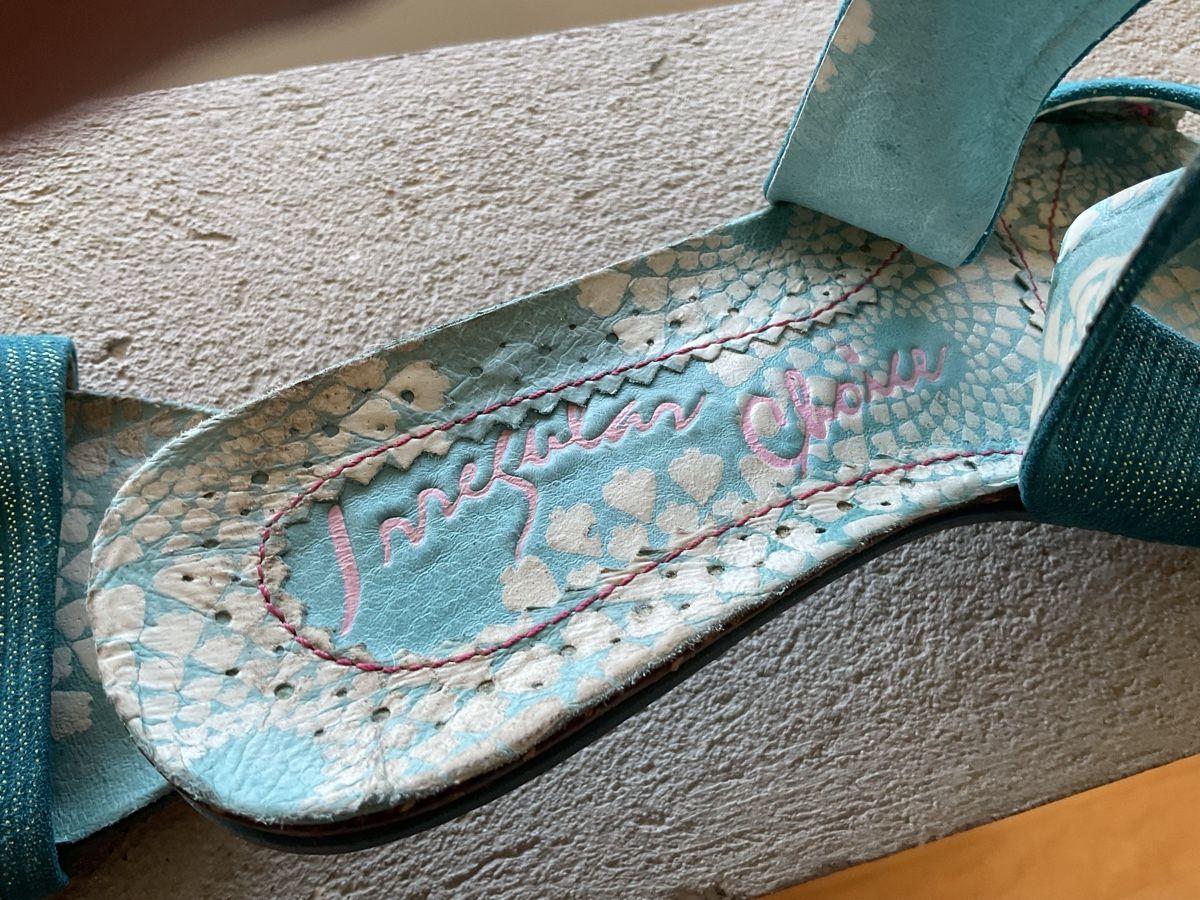 Scarpe da donna: Sandales d'été turquoise Irregular Choice, taille 38 – Usato da Villarepos venduto da Sglobule 4
