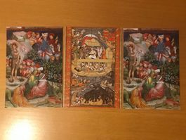 3x Postkarten antike Motive
