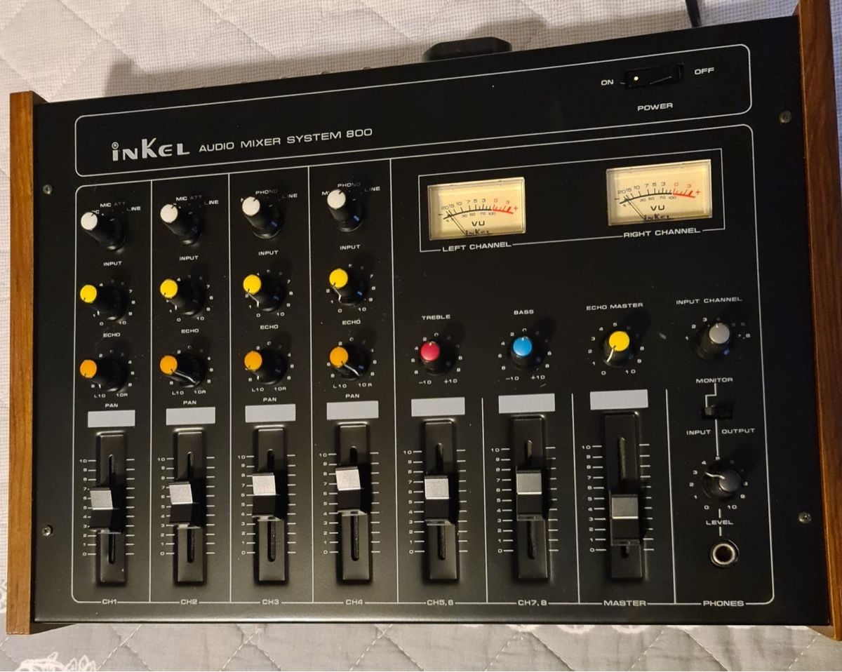 Console di mixaggio: Inkel Audio Mixer System 800 Vintage Mixer – Usato da Wettswil venduto da springinho