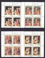 Sierra Leone Weihnacht 4er-Blocks postfr**