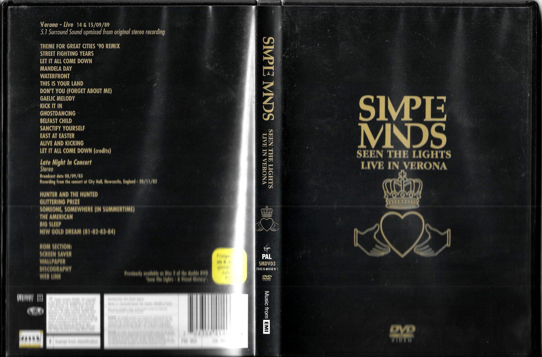 Alle DVDs: Simple Minds – Seen the Lights – Gebraucht aus Au ZH von wilu99 1