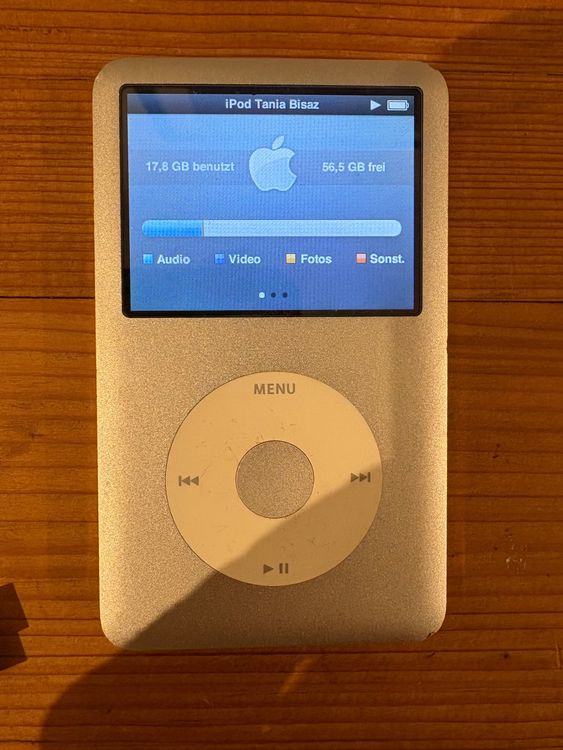 Apple iPod Classic 80 GB inkl. Ladekabel (Gebraucht) in Zürich für CHF ...