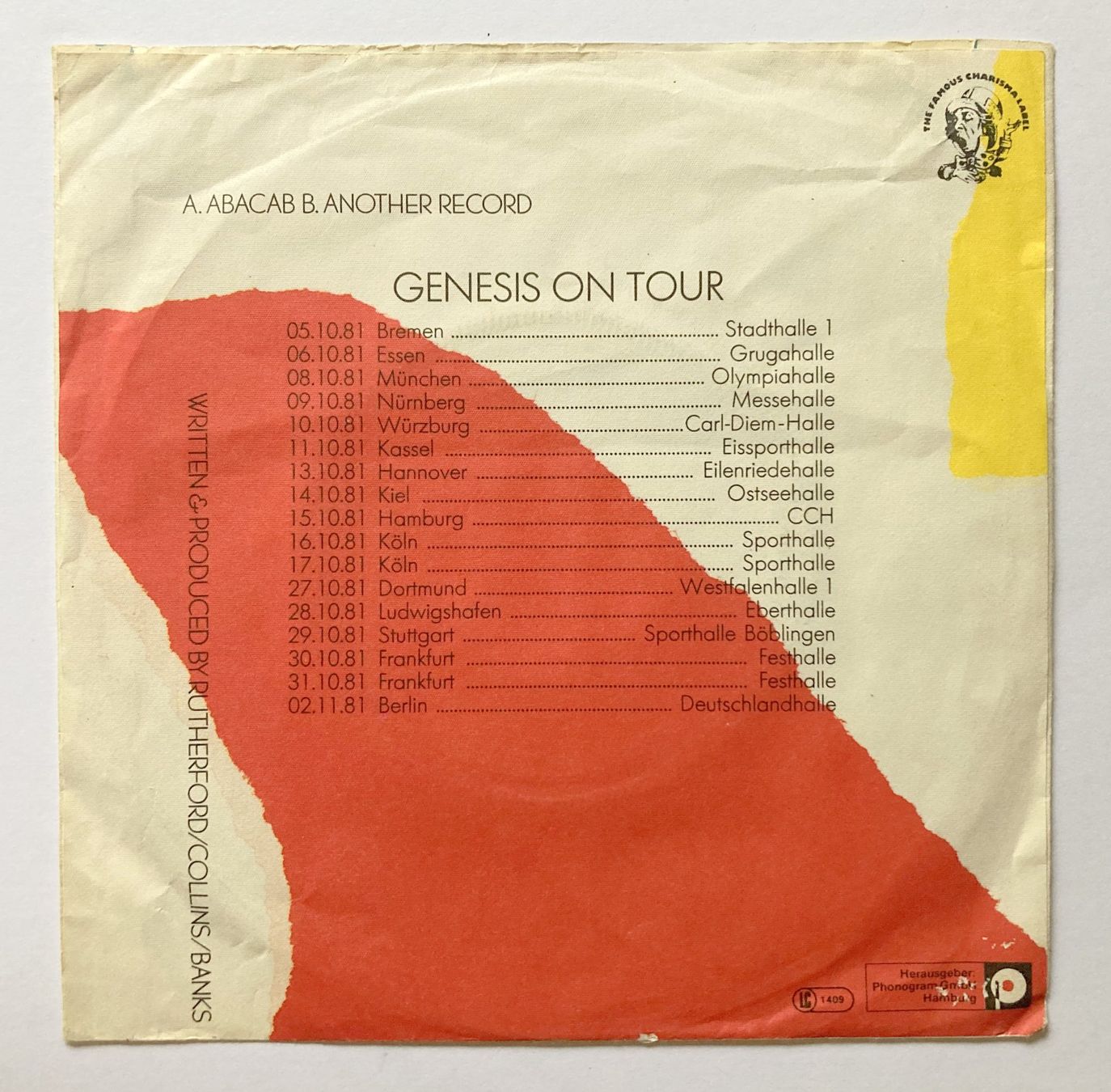 Vinyles: GENESIS - ABACAB – D'occasion à Bottens par hotter-than-hell 1