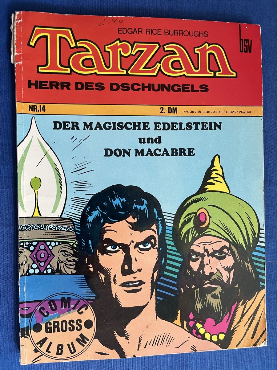 Comics: Comic Tarzan Nr. 14 von 1972 – Gebraucht aus Romanshorn von Apfelschuss