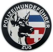 Polizeihundeführer ZUG Patch mit Klett