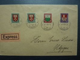 1919 Pro Juventute E-Satz-Brief, Fr. 150.-- / SBK Fr. 300.--