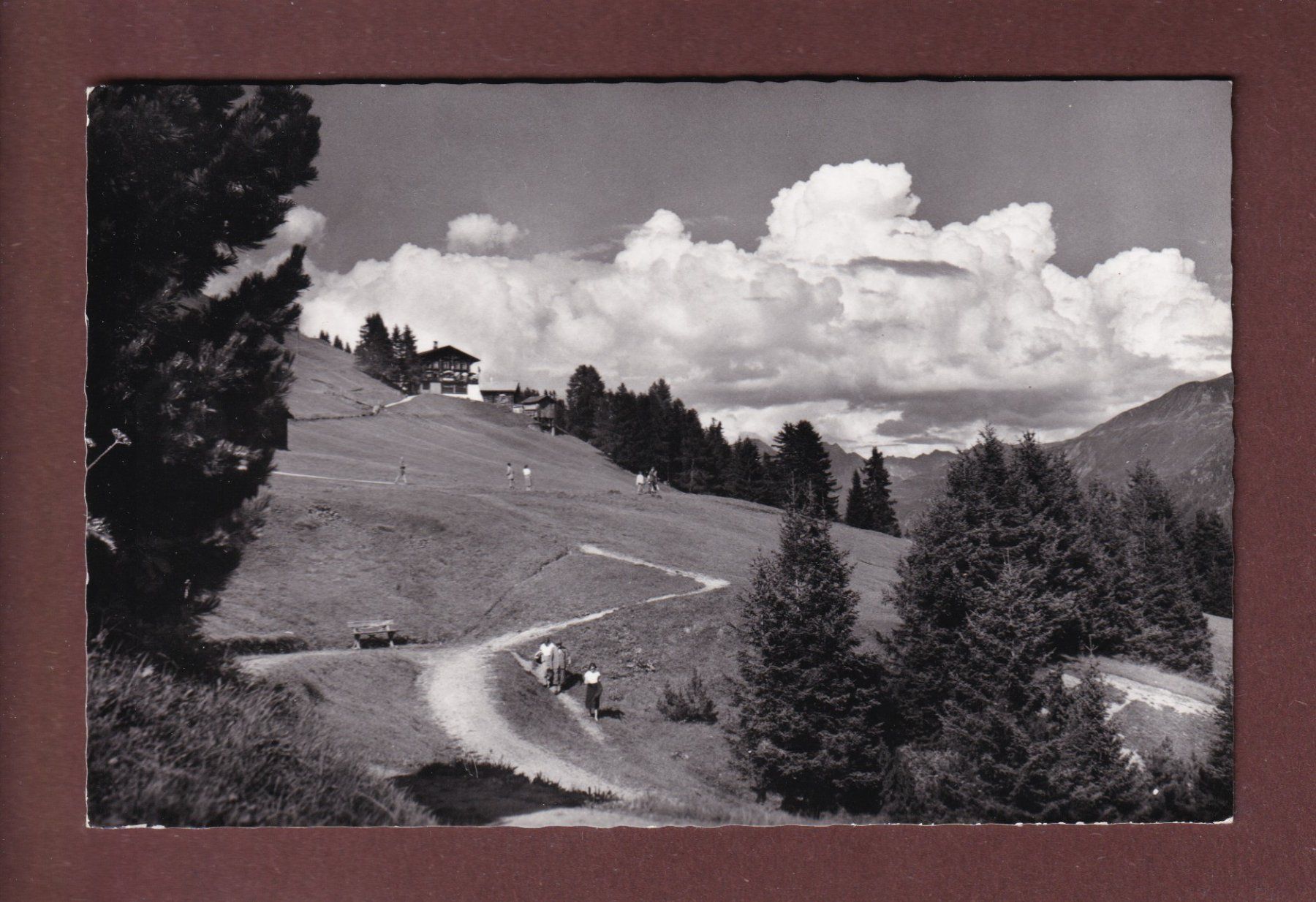 Cartoline postali: STRELA-ALP über Davos - 1961 – Usato da Pully venduto da nicecards-shop
