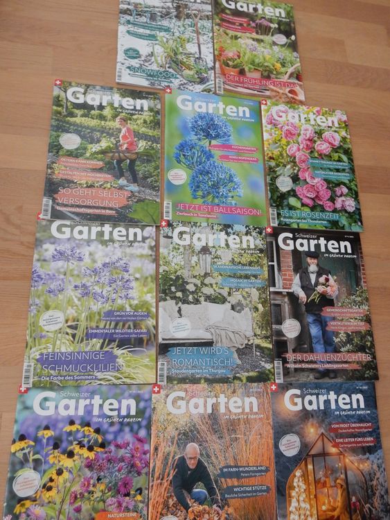 Gartenhefte Gartenmagazine Schweizer Garten 11 Stück Acheter sur Ricardo