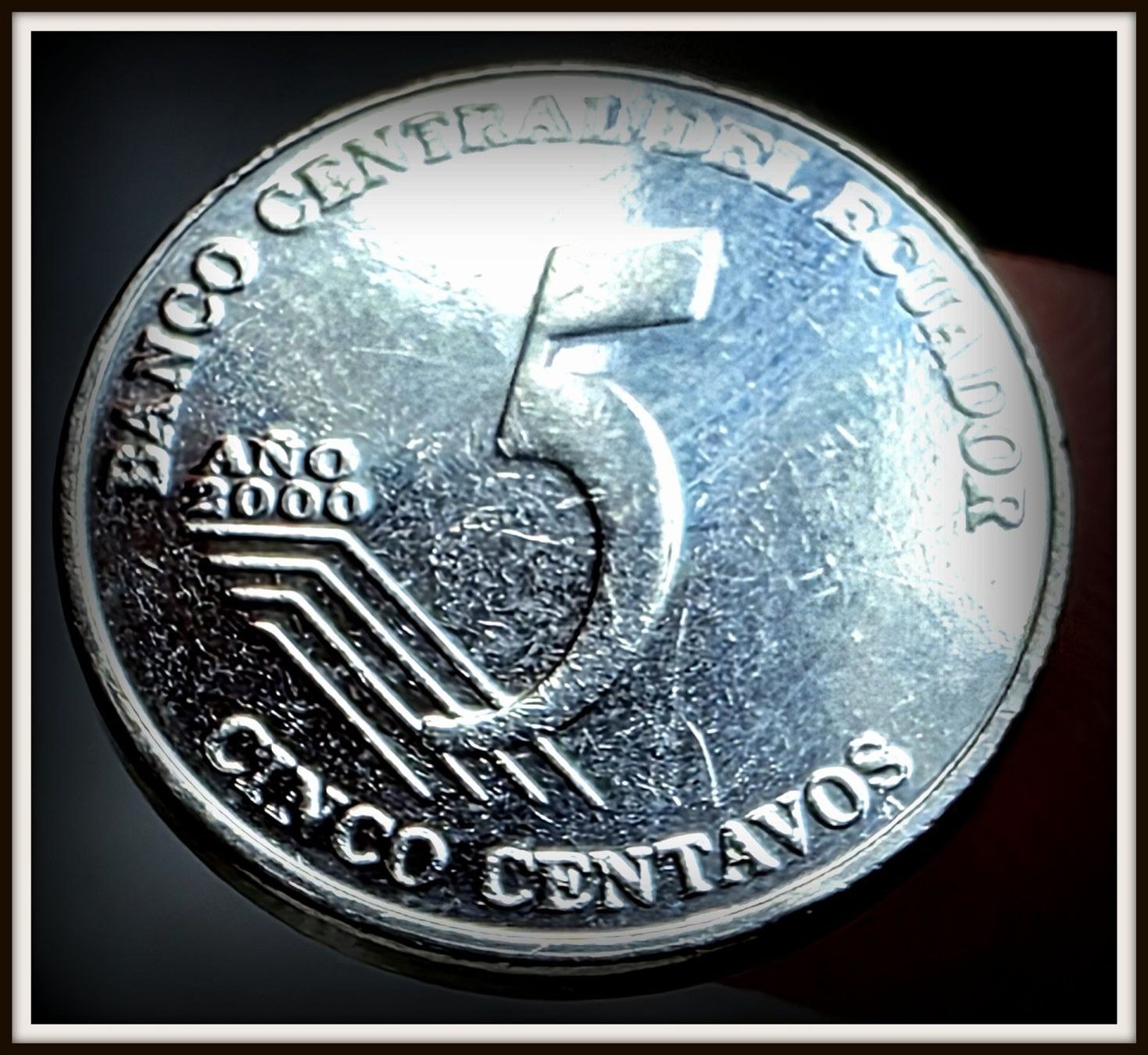 Alle Münzen: ECUADOR 5 CENTAVOS 2000 – Gebraucht aus winterthur von CoinPassion 1