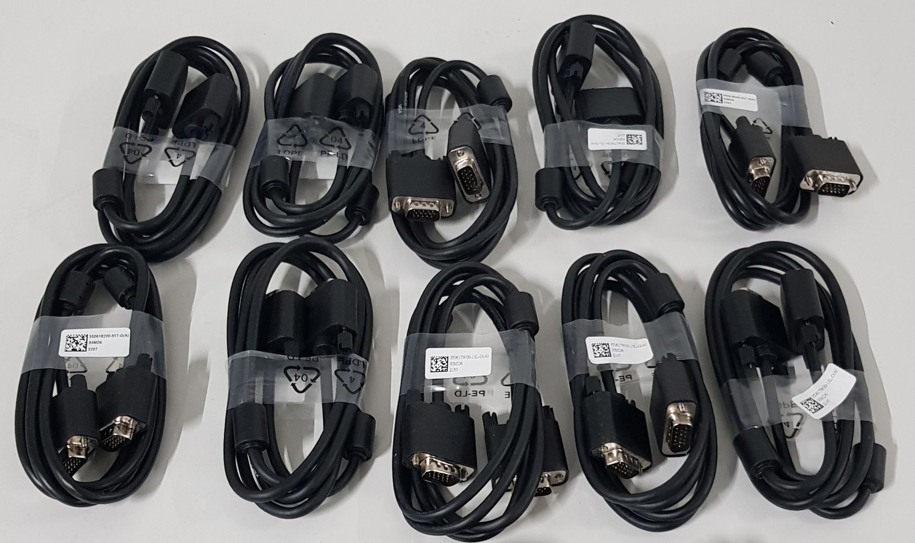 Cavi: VGA Kabel schwarz 150 cm im "10er Pack" – Nuovo (secondo la descrizione) da Dachsen venduto da Topparts1