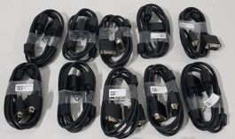 VGA Kabel schwarz 150 cm im "10er Pack"