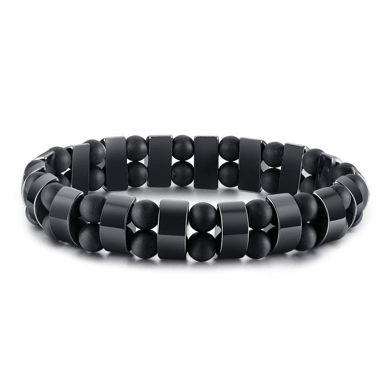 Bracciali & Braccialetti: Herren Armband Hematit, Tigerauge – Nuovo (secondo la descrizione) da Visp venduto da steinschmuckwelt 2
