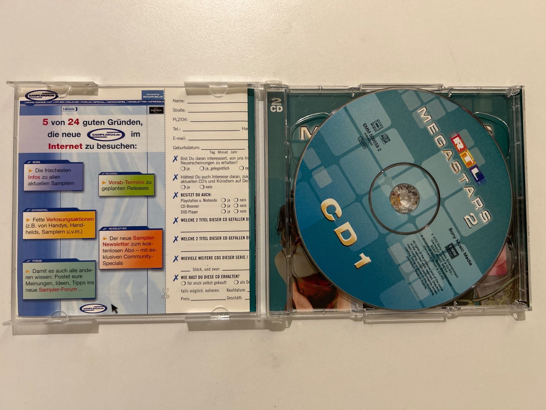 CD: CD- RTL Megastars 2- Doppel CD- Top Zustand – Usato da Guntershausen venduto da Gloominati 3