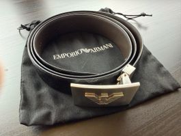 Emporio Armani Gürtel – Schwarz 120