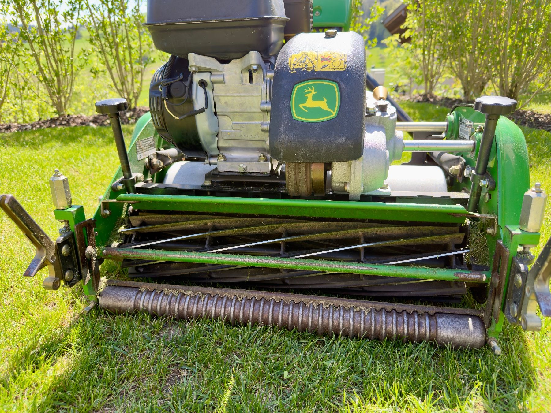 John Deere Tagliaerba: Spindelmäher frisch ab Service – Usato da Melchnau venduto da Suty41 2