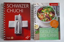 2 Betty Bossi "Schwiizer Chuchi" und "Gesund und schlank"