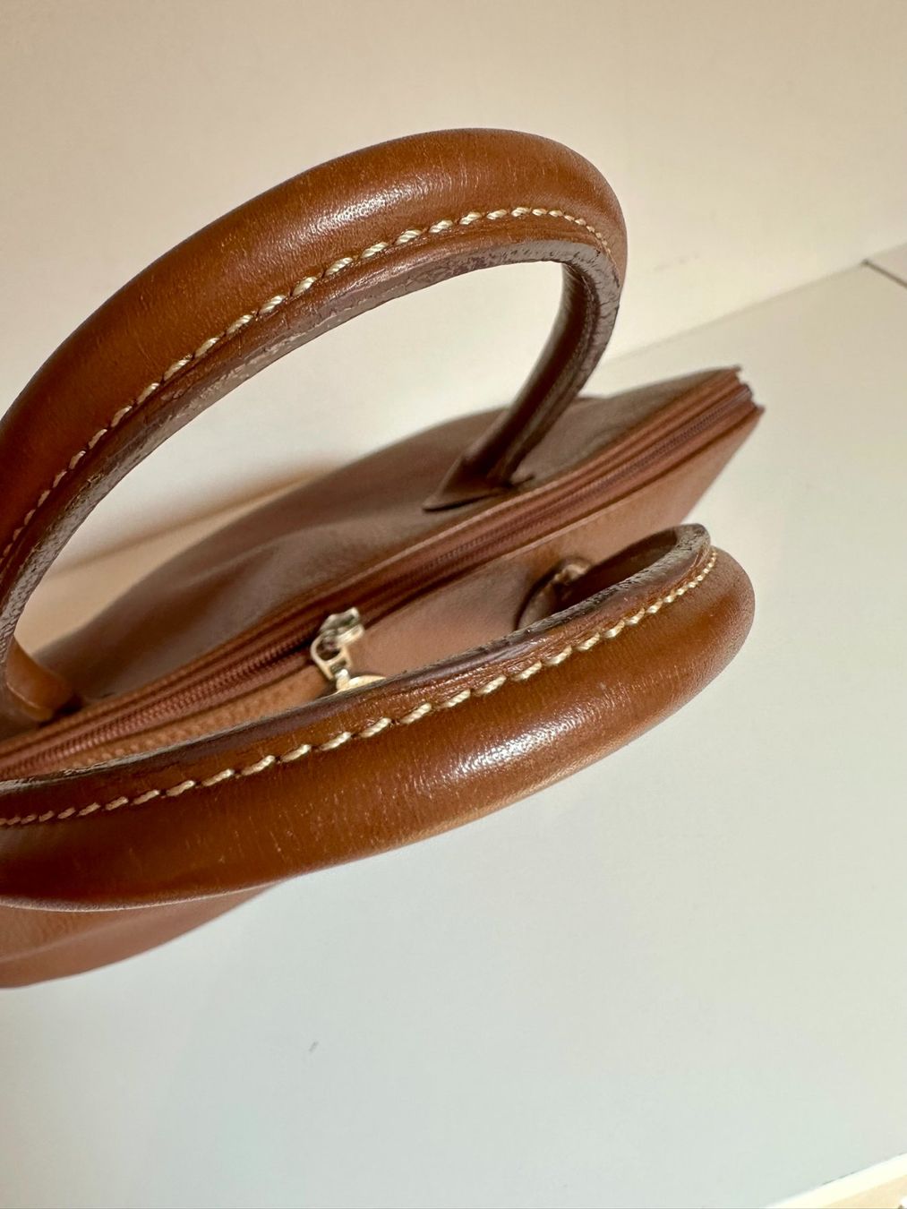 Longchamp Borse da donna: Longchamp Sac bolide cannelle vintage – Usato da Bernex venduto da euma1976 5