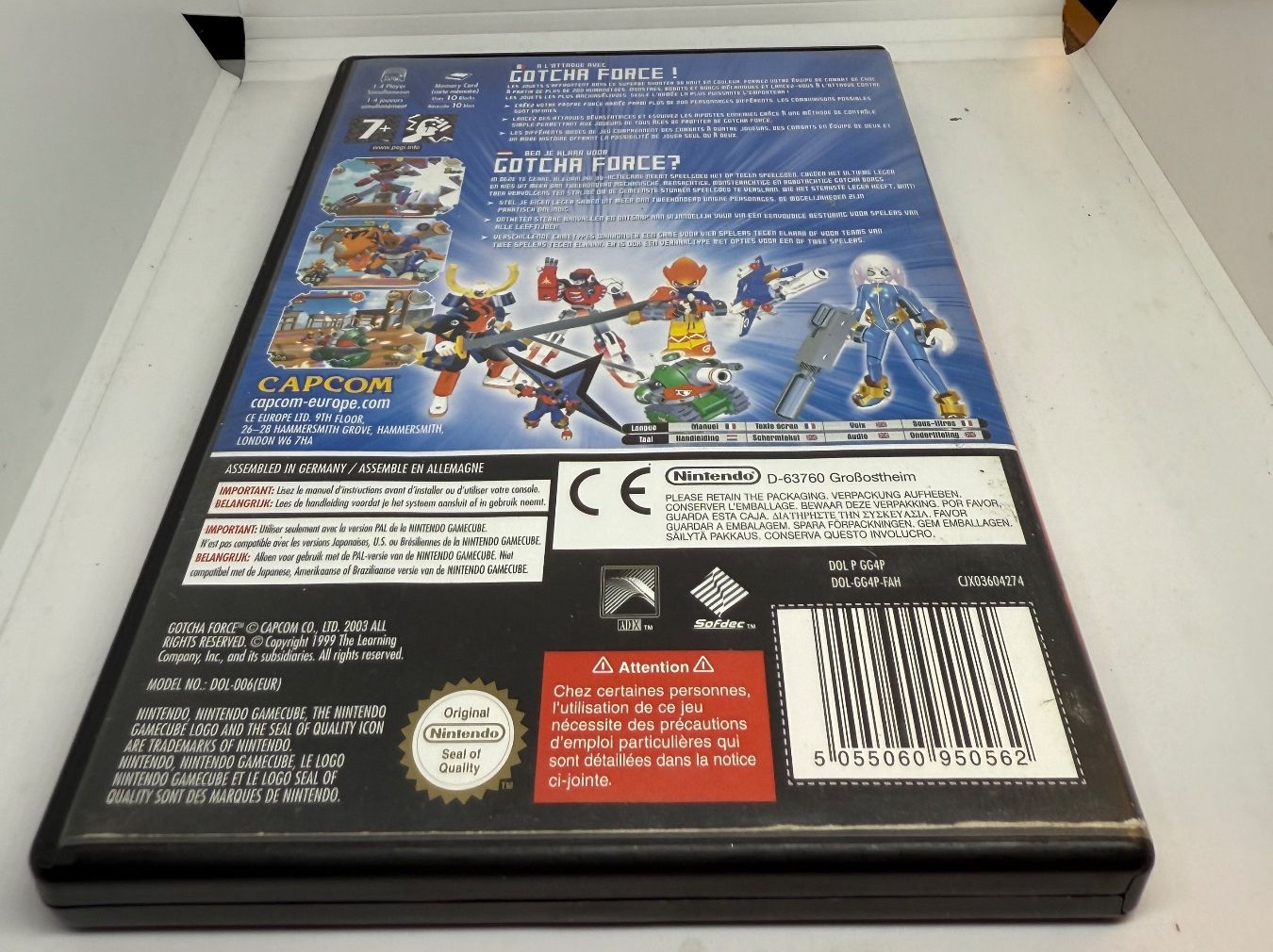 Nintendo Giochi: Gotcha Force Gamecube Nintendo – Usato da Dietlikon venduto da NESFEVER 1