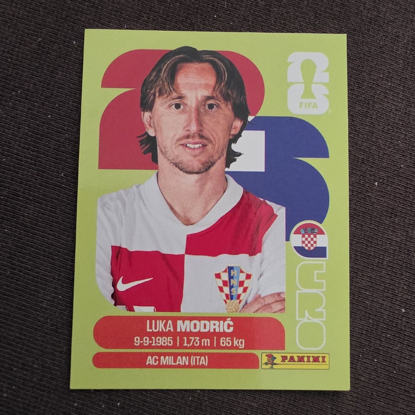Panini Cartes à collectionner: Panini CRO9 Luka Modric – Neuf avec emballage d'origine à Buchs AG par wickyjen88