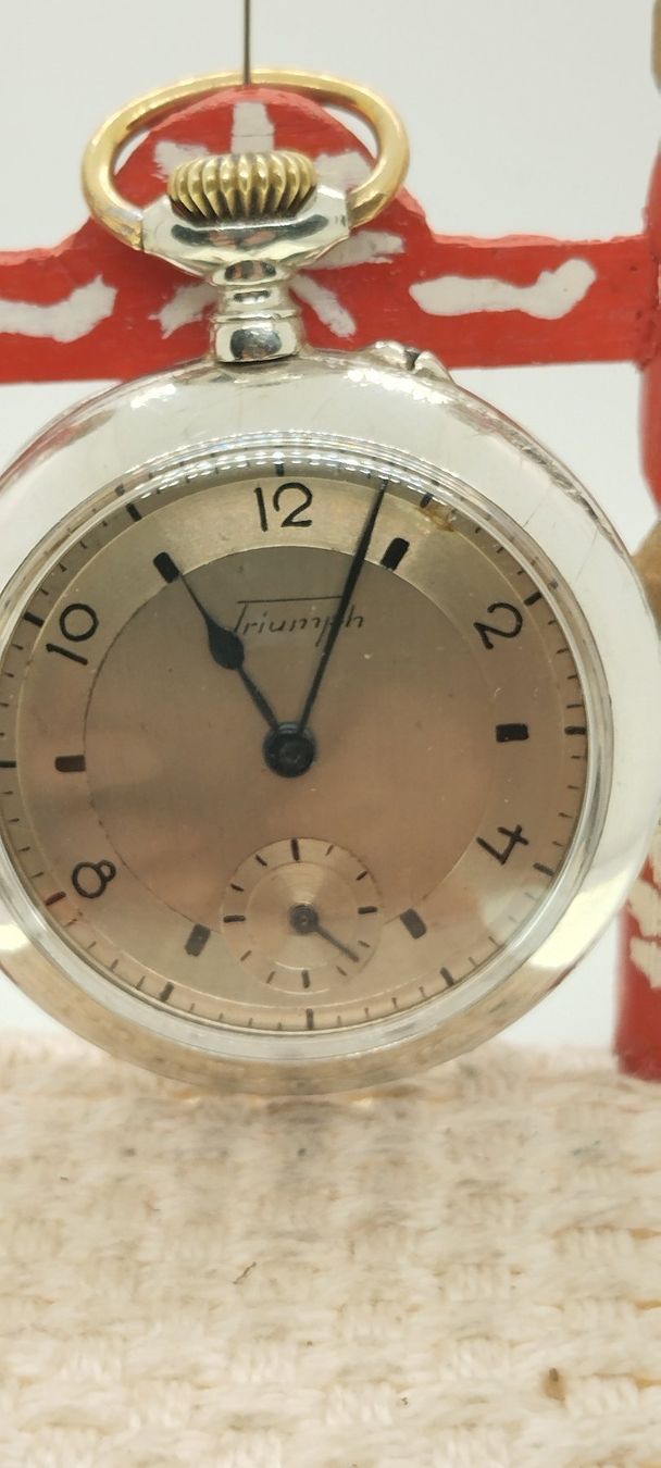 Uhren: montre de poche triumph – Gebraucht aus La Chaux-de-Fonds von jac_9llg