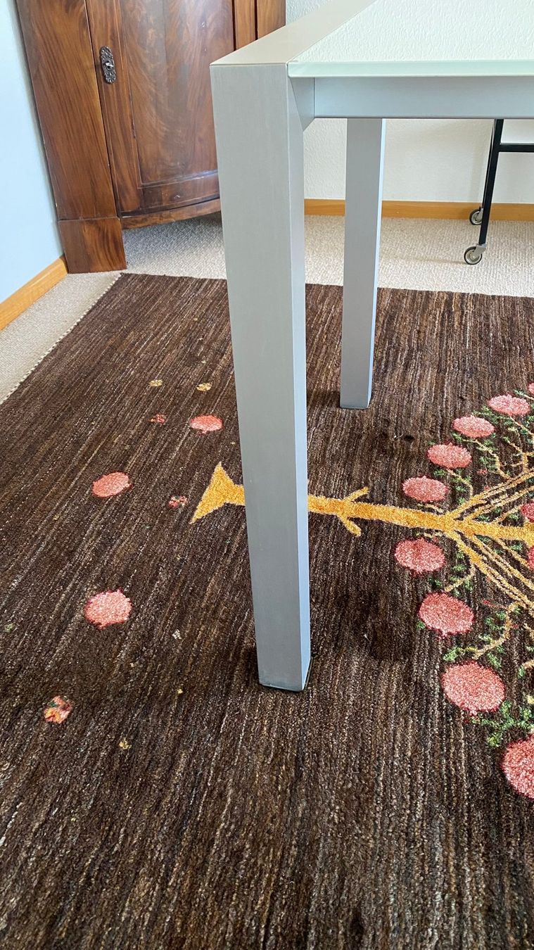 Tavoli: Esstisch Glas/Aluminium ausziehbar – Usato da Zürich venduto da pdufner 2