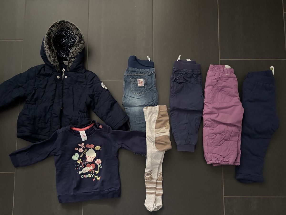 Kleiderpakete & -sets: Winterkleiderpaket Grösse 80/86 – Gebraucht aus Niederwangen b. Bern von muidop