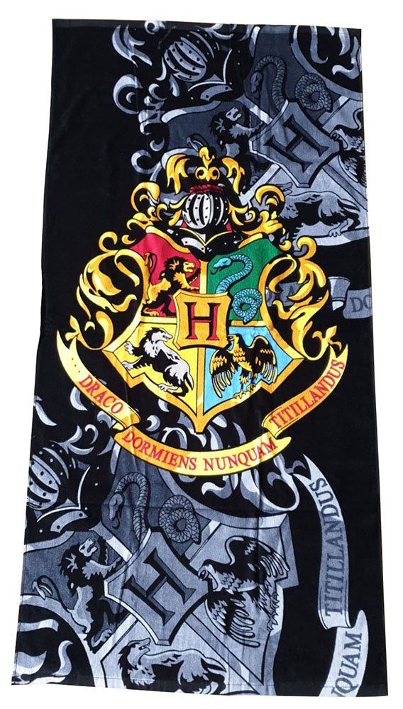 Teli da bagno: Harry Potter Hogwarts Strandtuch Badetuch Duschtuch – Nuovo e nell'imballaggio originale da Löbau venduto da Krocoworld