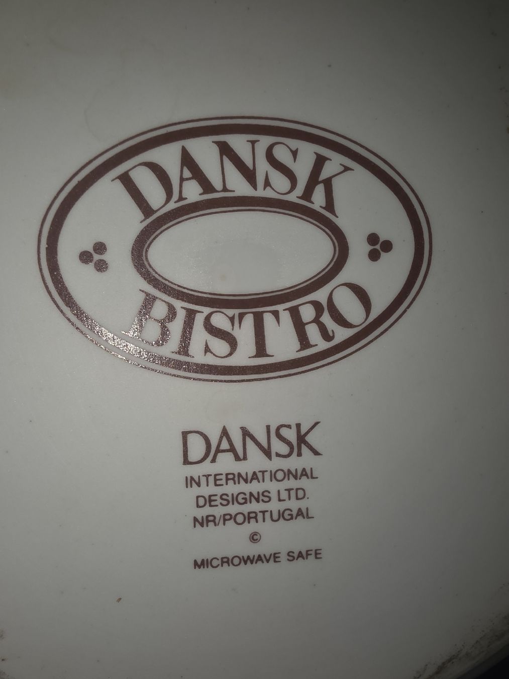 Set di piatti: Ensemble de vaisselle DANSK BISTRO blanc et bleu – Nuovo (secondo la descrizione) da Tecknau venduto da Anadias 9