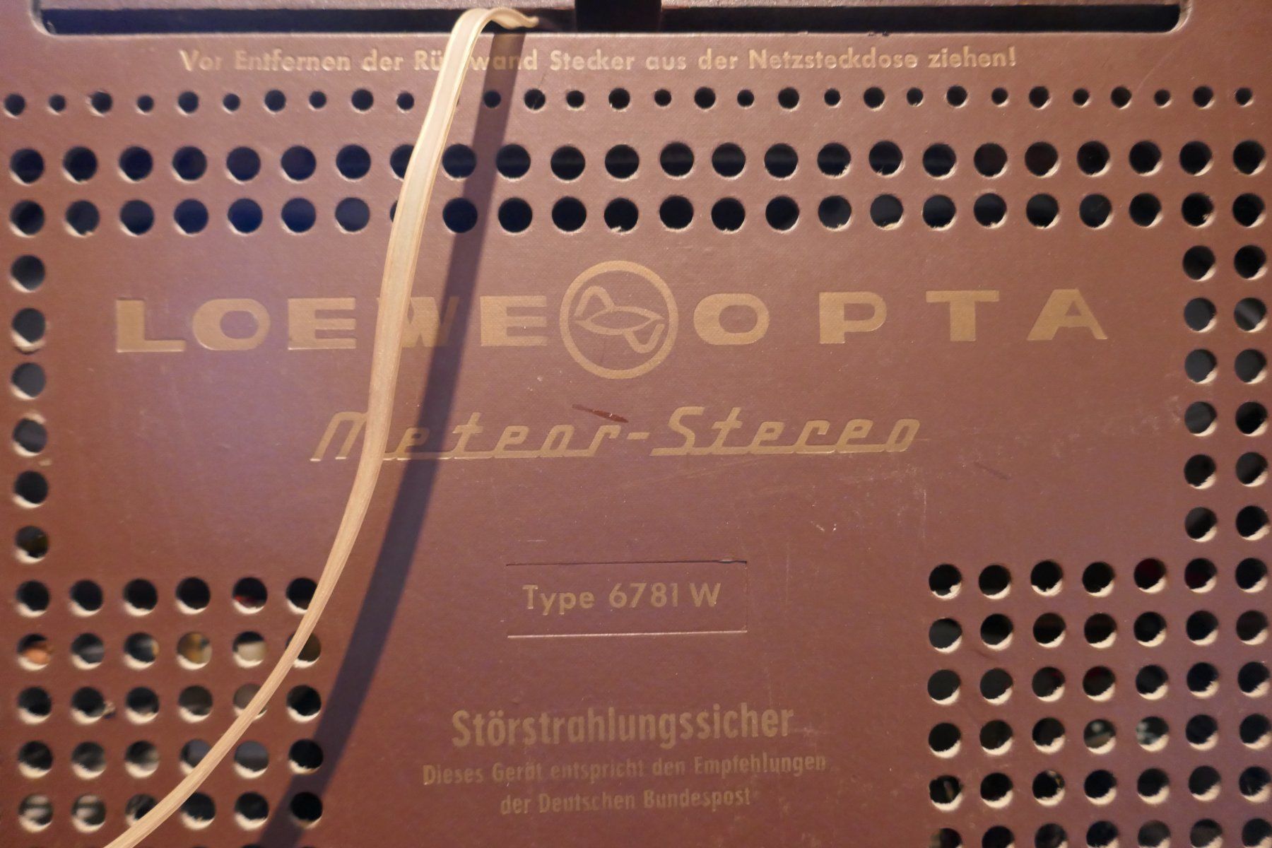 Loewe Radios: Röhrenradio Loewe Opta Meteor Stereo – Gebraucht aus Uetendorf von adi43wen 4