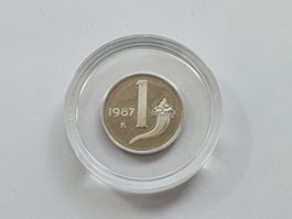 1 Lira 1987 PP