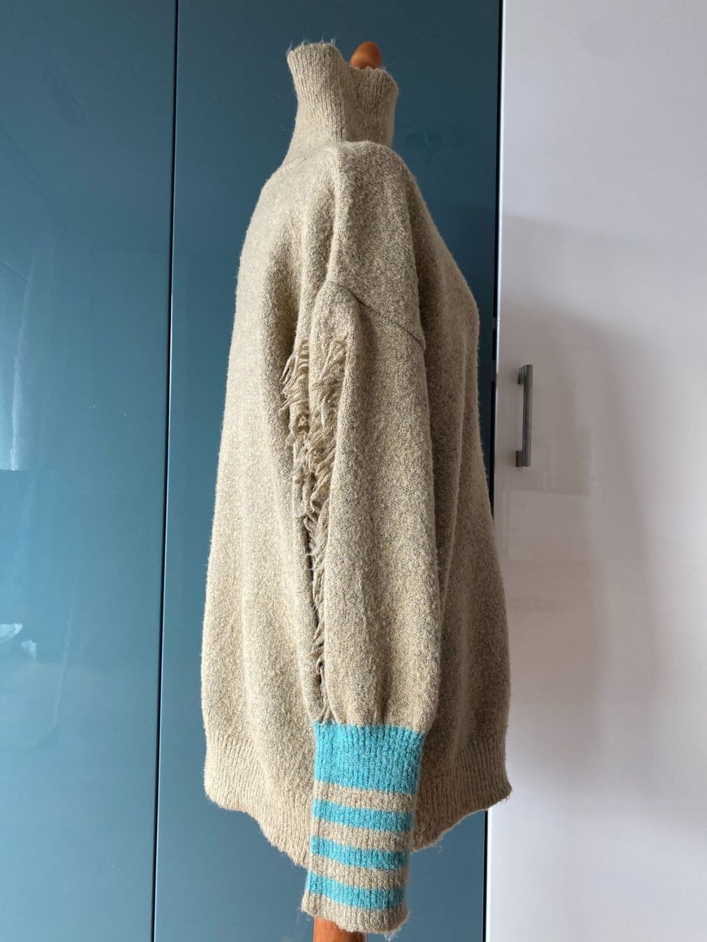 Maglioni & Felpe: beiger Pullover freie Größe Damen - sehr warm – Usato da Duebendorf venduto da Alexandertreyer 3