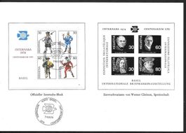 W50 Internaba-Block und Entwurfvariante Basel 7.-16.6.1974