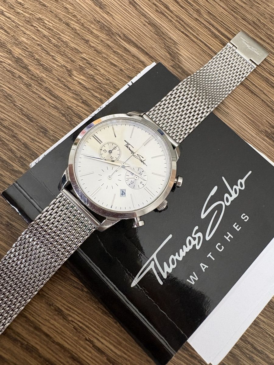 Thomas Sabo Uhren: THOMAS SABO Chronograph mit Kaufquittung – Gebraucht aus Dinhard von virginiaisabel_