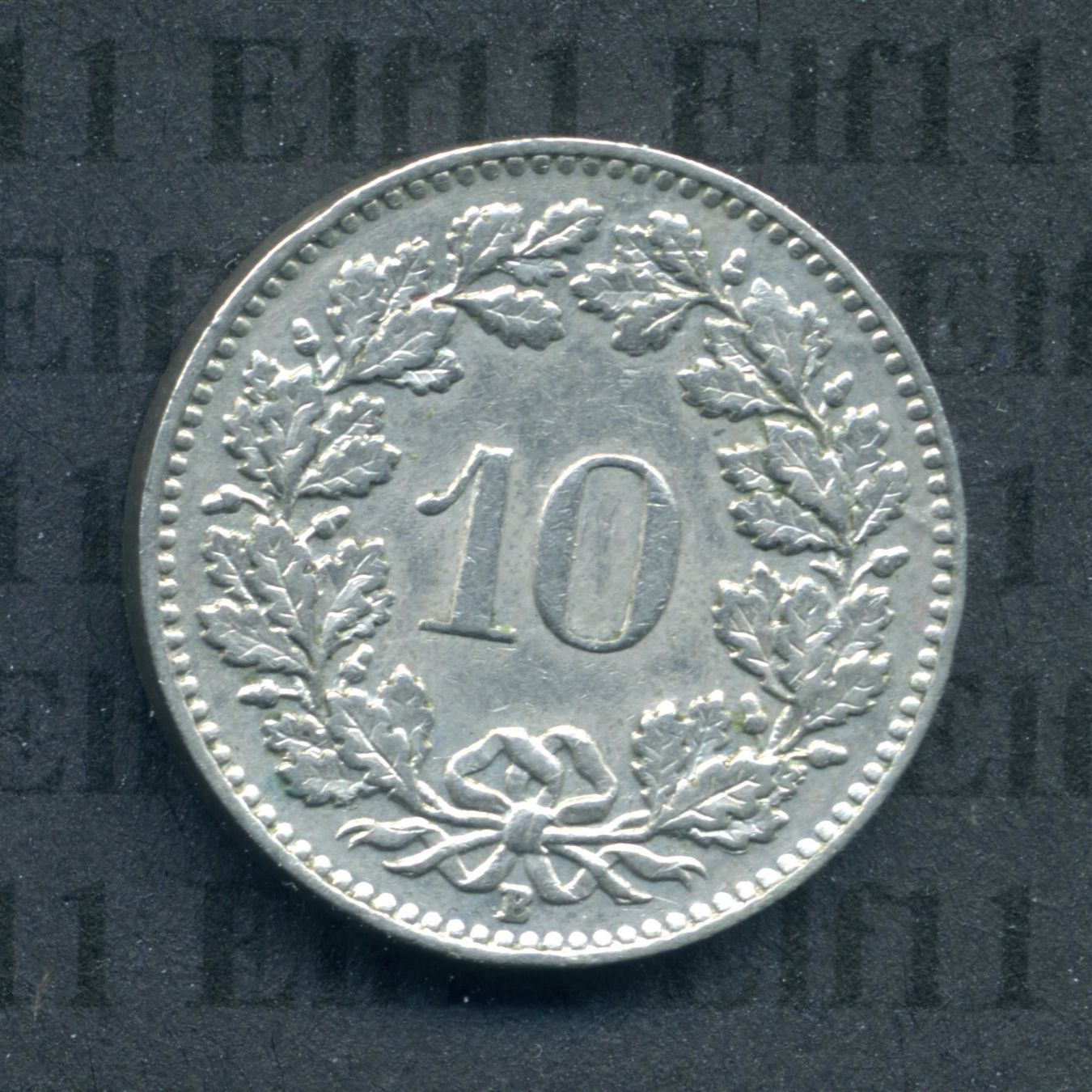 Tutti le monete: CHF___0.10 1955 -vz 10 Rappen – Usato da Widnau venduto da Elf11 1