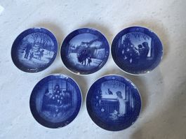 Royal Copenhagen Weihnachtsteller 1979-1983