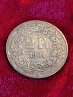 2 Franken 1901 selten!