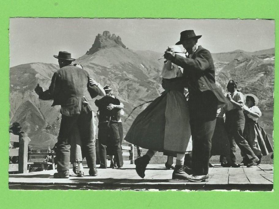 Cartoline postali: Sennentanz im Berner Oberland, Adelboden – Nuovo (secondo la descrizione) da Zürich venduto da t24_de