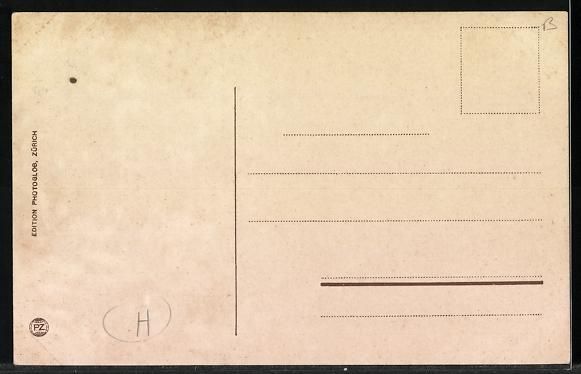 Cartoline postali: Ospizio Bernina, Ortsansicht mit Postkut – Usato da Berlin venduto da bartko-reher 1