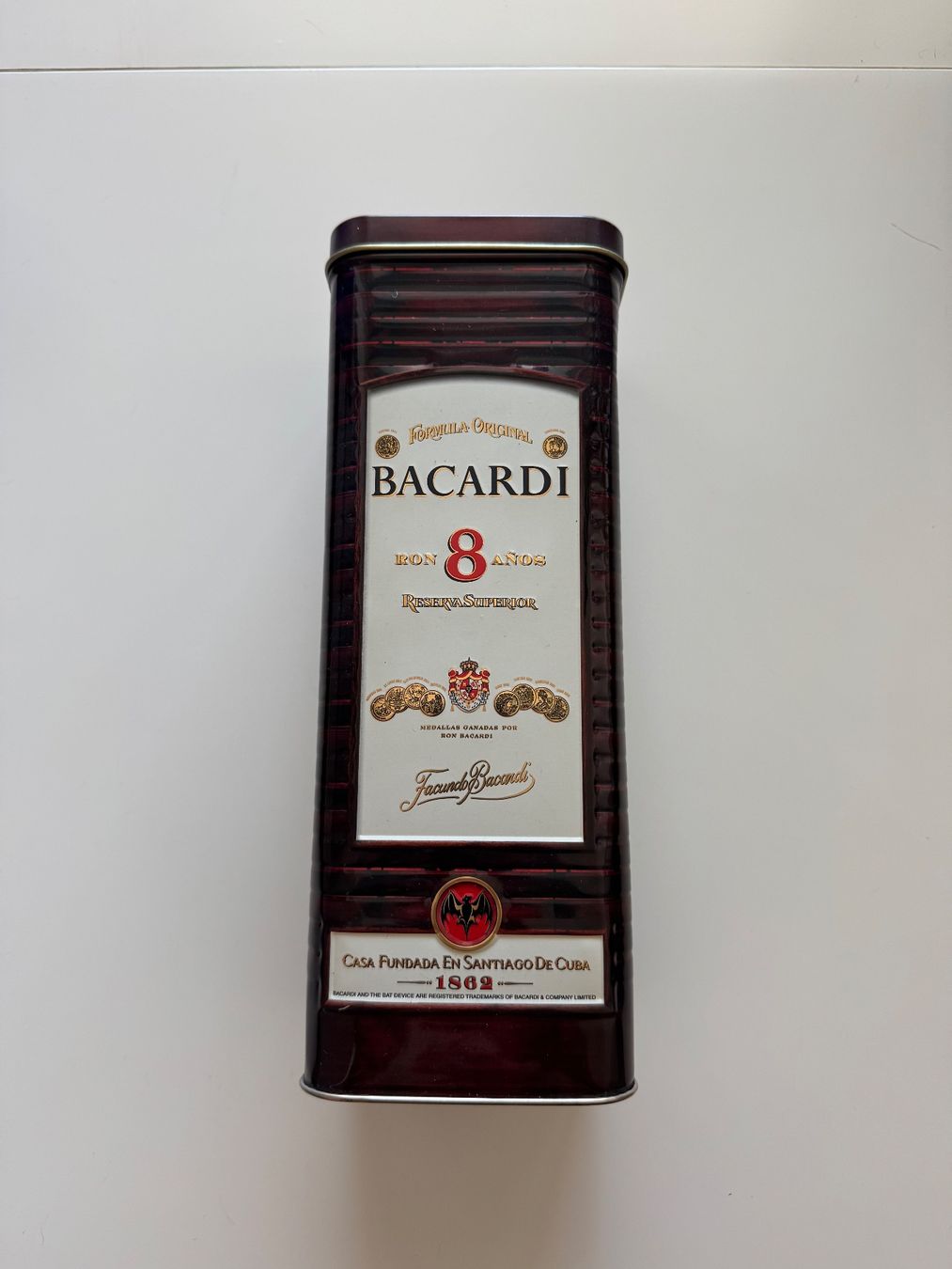 Contenitori & Simili: Bacardi Dose 10x10x28.5cm – Usato da Zürich venduto da Artcore