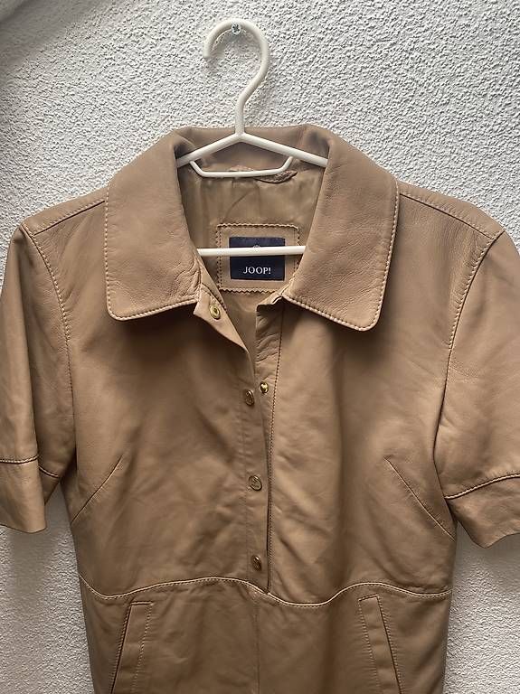 Vestiti: JOOP! Echtlederkleid Camel/Taupe Gr. 38 – Usato da Rorschach venduto da Lauraq12 1