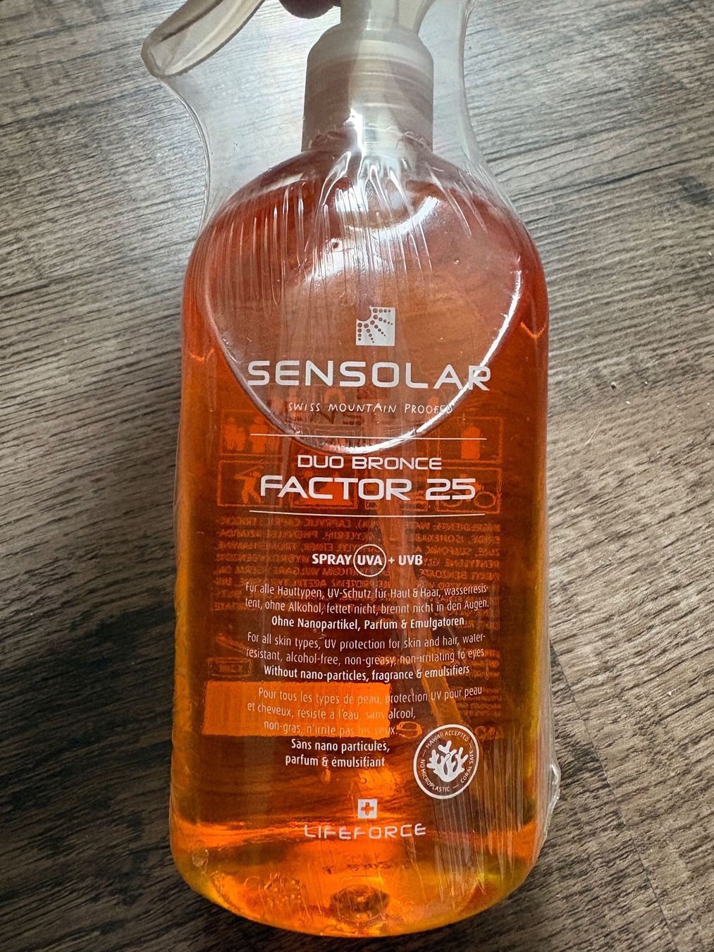 Protezione solare: Sensolar SPF25 – Nuovo e nell'imballaggio originale da Hergiswil NW venduto da maf_rx6q