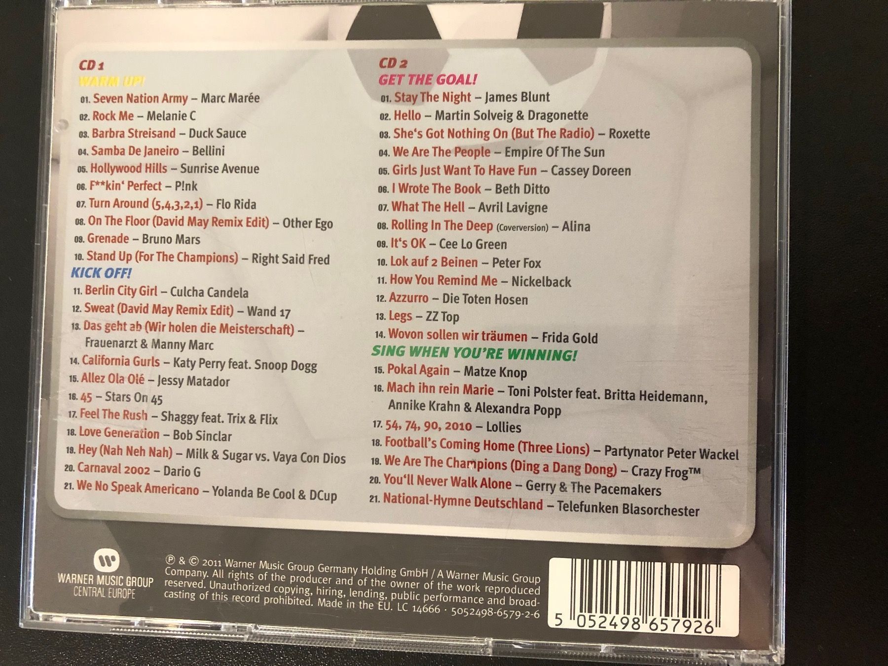 CD: WM Rockparty 2011 2CD – Usato da Schübelbach venduto da Klabauterli 1