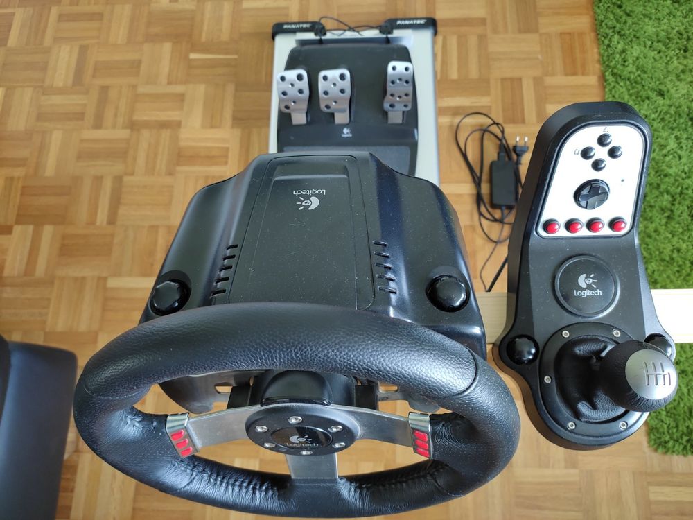Logitech G27 and wheelstand FANATEC | Kaufen auf Ricardo