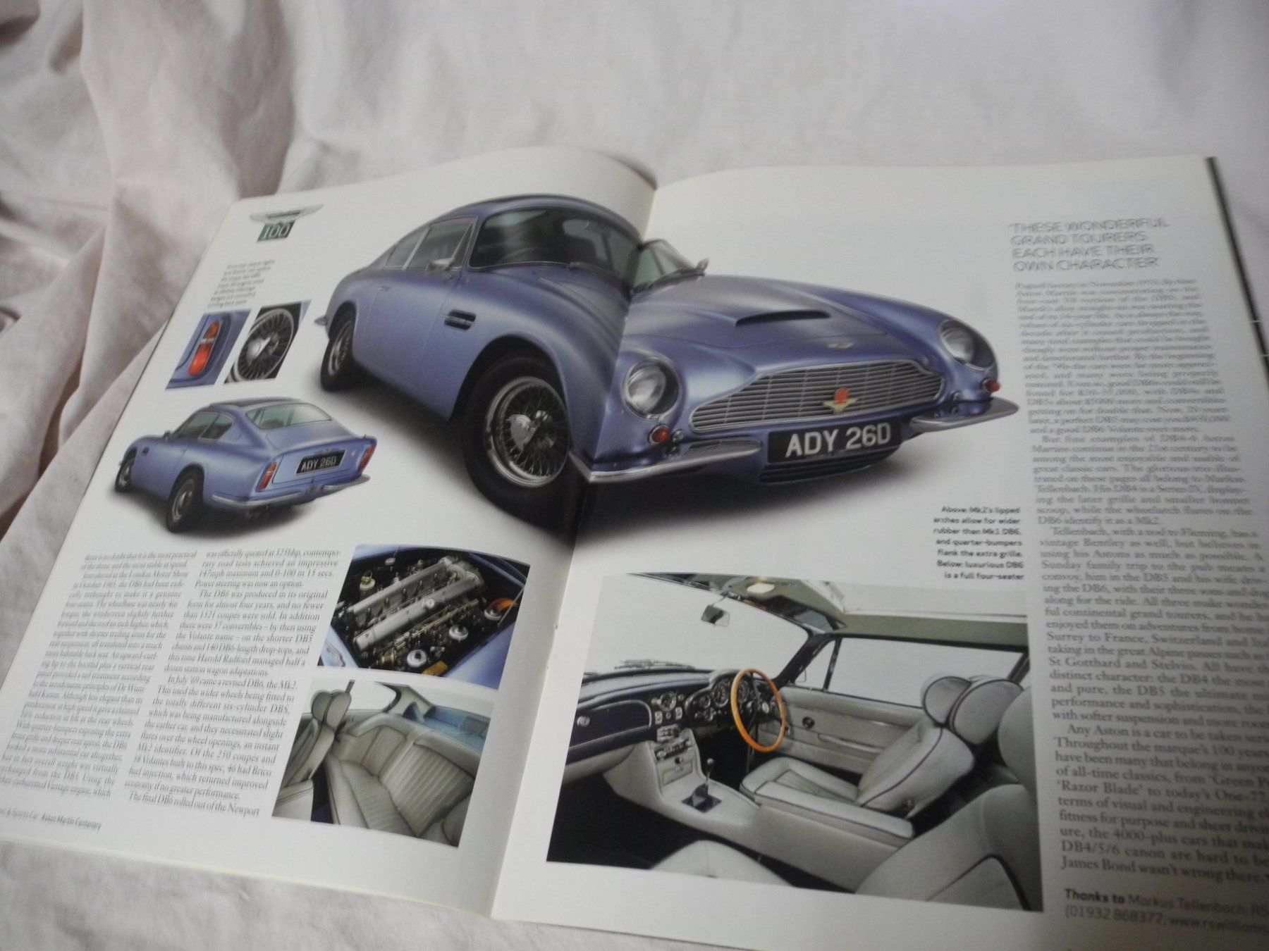 Bücher: ASTON MARTIN   A CENTENARY  100  CELEBRATION  SEHR GUT – Neu (gemäss Beschreibung) aus Gurtnellen von Murmeli99 4
