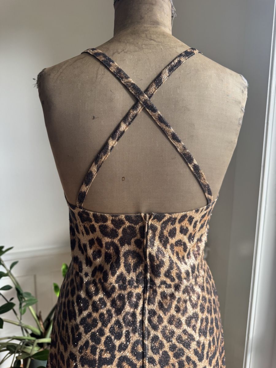 Kleider: Lurex Vintage Leo Kleid Leopard S – Gebraucht aus Zürich von Lola_from_the_West 3